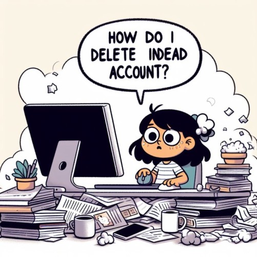 delete indeed account